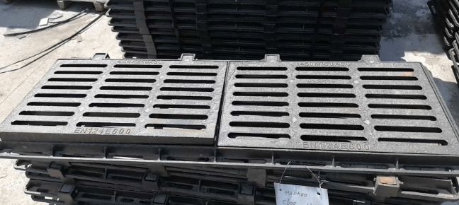 长洲球墨铸铁连体双篦展示